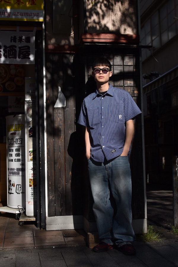 430 fourthirty �ե��������ƥ� S/S MULTIPAT SHIRT