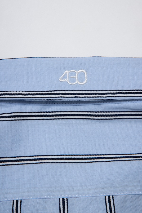 430 fourthirty �ե��������ƥ� S/S MULTIPAT SHIRT