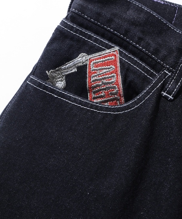 XLARGE �������ȥ�顼�� EMBROIDERED DENIM PANTS