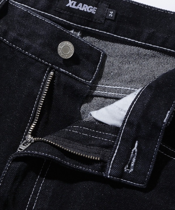 XLARGE �������ȥ�顼�� EMBROIDERED DENIM PANTS