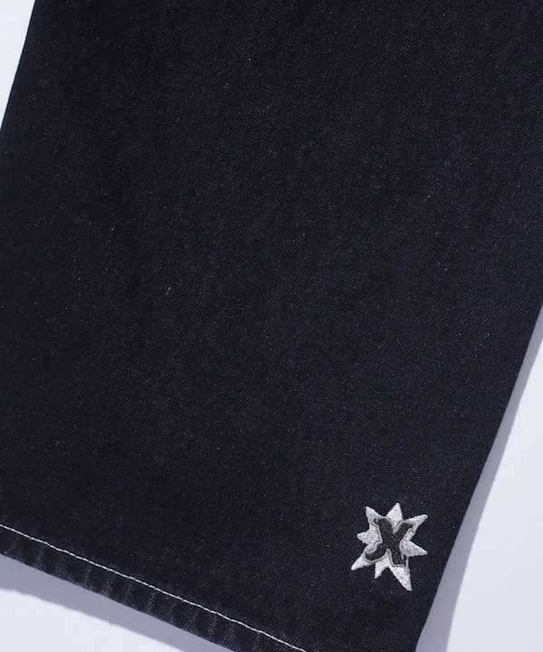 XLARGE �������ȥ�顼�� EMBROIDERED DENIM PANTS