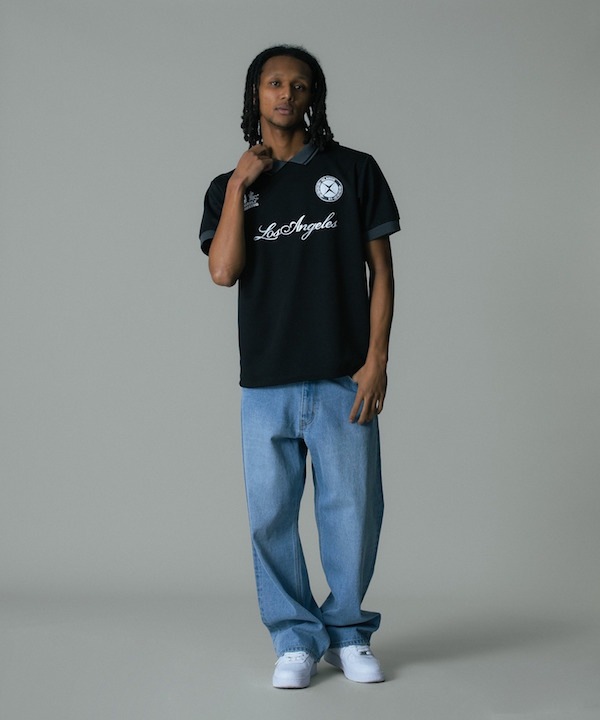 XLARGE �������ȥ�顼�� EMBROIDERED DENIM PANTS