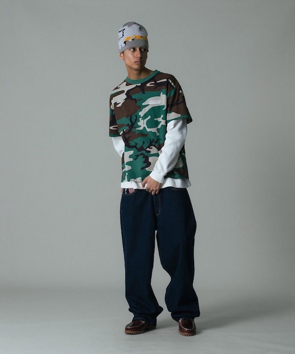 XLARGE �������ȥ�顼�� EMBROIDERED DENIM PANTS