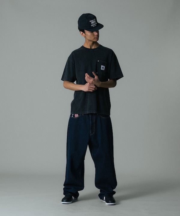 XLARGE �������ȥ�顼�� EMBROIDERED DENIM PANTS