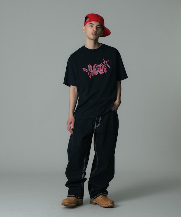XLARGE �������ȥ�顼�� EMBROIDERED DENIM PANTS