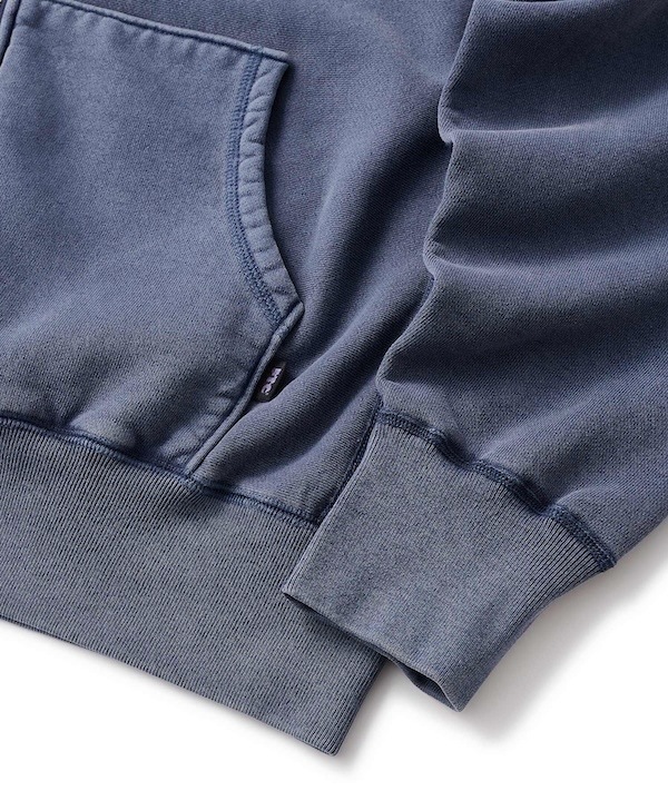 FTC ���եƥ������� PIGMENT DYED BOX LOGO ZIP UP HOODY
