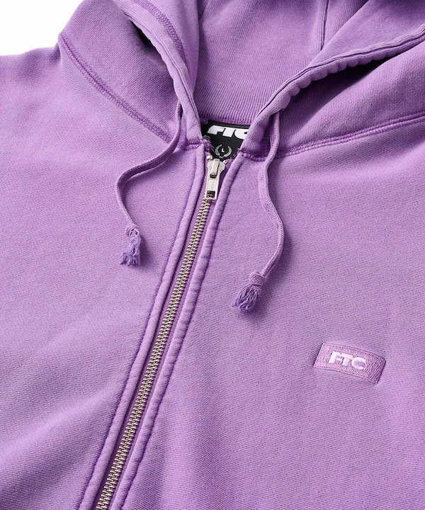 FTC ���եƥ������� PIGMENT DYED BOX LOGO ZIP UP HOODY