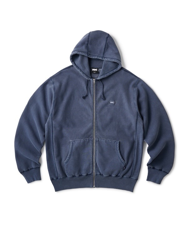 FTC ���եƥ������� PIGMENT DYED BOX LOGO ZIP UP HOODY