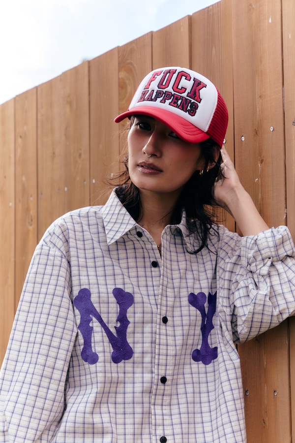 WOKE EDGE �����������å� Fuck Happens Mesh Cap