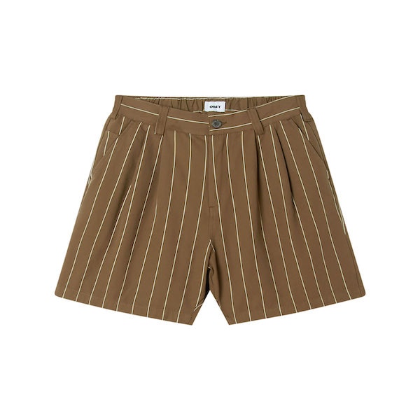 OBEY ���٥� Foster Stripe Pleated Short