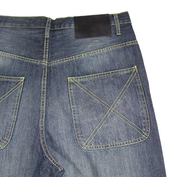 WHATZIS ��åȥ��� LOOSE FIT PAINT DENIM
