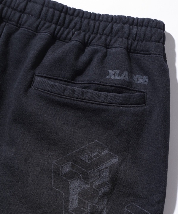 XLARGE �������ȥ�顼�� GEOMETRIC SWEAT PANTS
