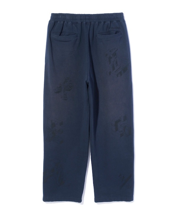 XLARGE �������ȥ�顼�� GEOMETRIC SWEAT PANTS