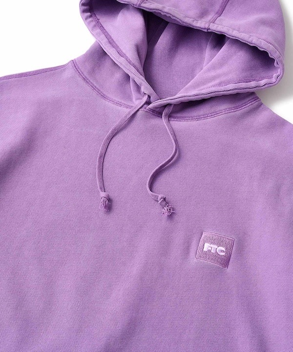 FTC ���եƥ������� PIGMENT DYED BOX LOGO PULLOVER HOODY