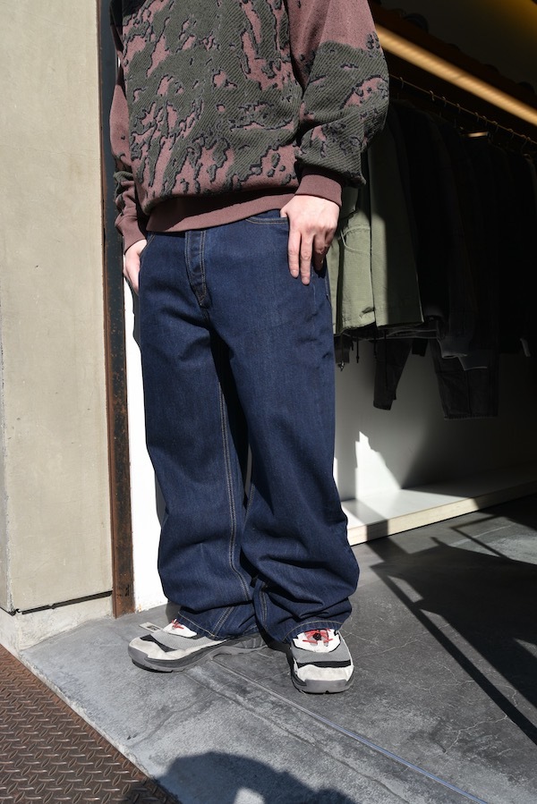 WOKE EDGE �����������å� Yin Yan Baggy Denim