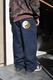 WOKE EDGE �����������å� Yin Yan Baggy Denim