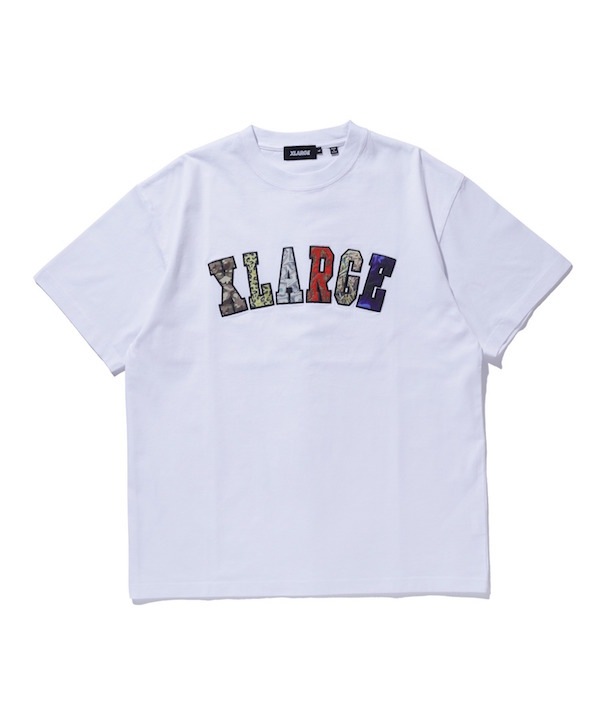XLARGE �������ȥ�顼�� MIX LOGO S/S TEE��