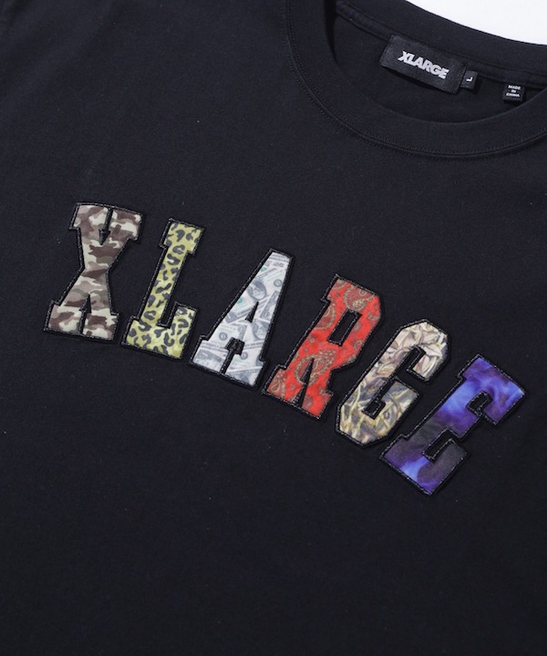 XLARGE �������ȥ�顼�� MIX LOGO S/S TEE��