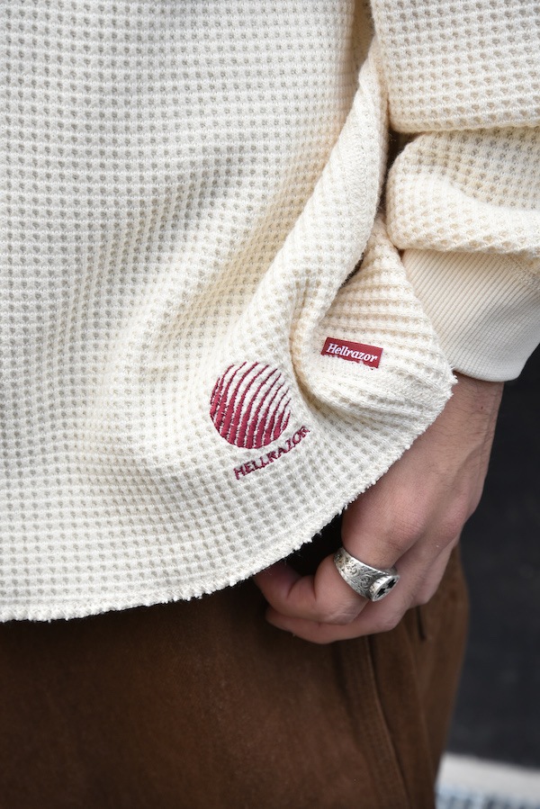 Hellrazor �إ�쥤���� WAFFLE LS SHIRT