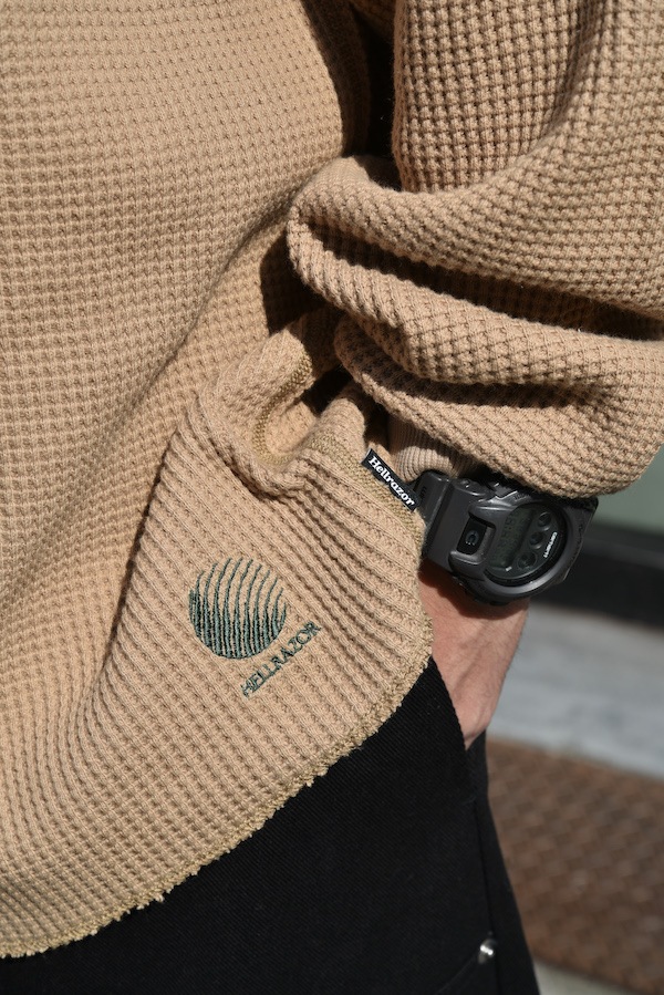 Hellrazor �إ�쥤���� WAFFLE LS SHIRT