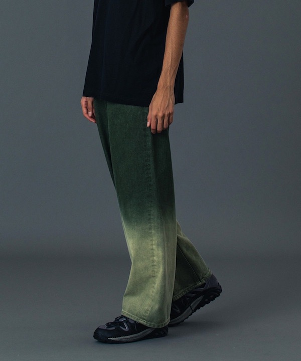 XLARGE �������ȥ�顼�� FADED DENIM PANTS