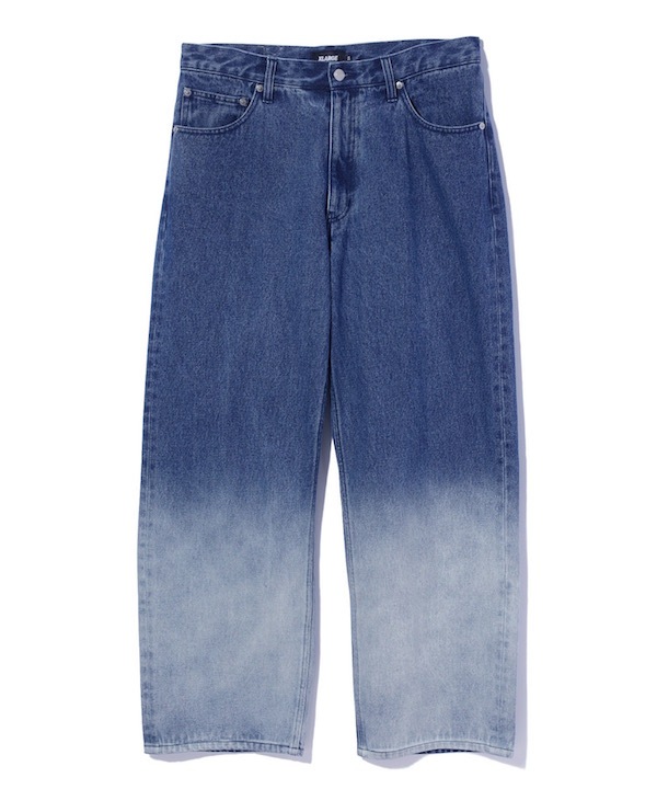 XLARGE �������ȥ�顼�� FADED DENIM PANTS