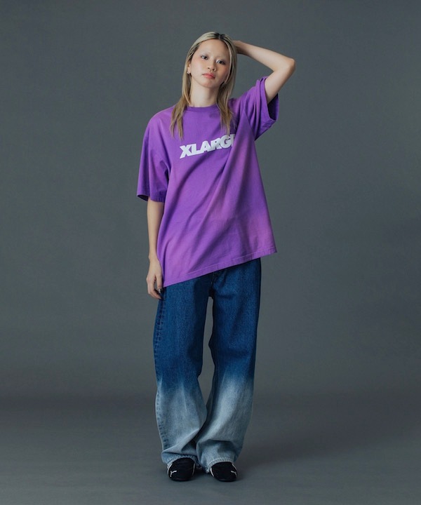 XLARGE �������ȥ�顼�� FADED DENIM PANTS
