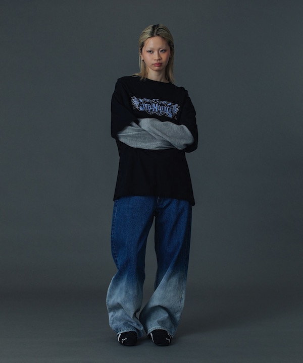XLARGE �������ȥ�顼�� FADED DENIM PANTS
