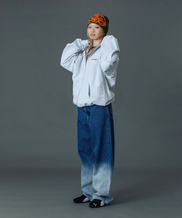 XLARGE �������ȥ�顼�� FADED DENIM PANTS