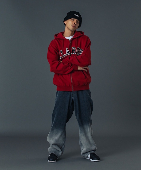 XLARGE �������ȥ�顼�� FADED DENIM PANTS