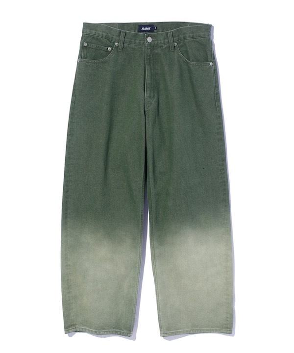 XLARGE �������ȥ�顼�� FADED DENIM PANTS