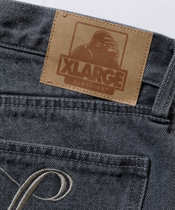 XLARGE �������ȥ�顼�� FADED DENIM PANTS