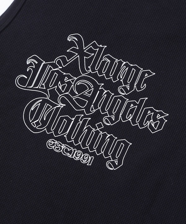 XLARGE �������ȥ�顼�� OLD ENGLISH WAFFLE TANK TOP
