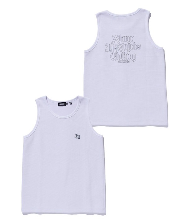 XLARGE �������ȥ�顼�� OLD ENGLISH WAFFLE TANK TOP