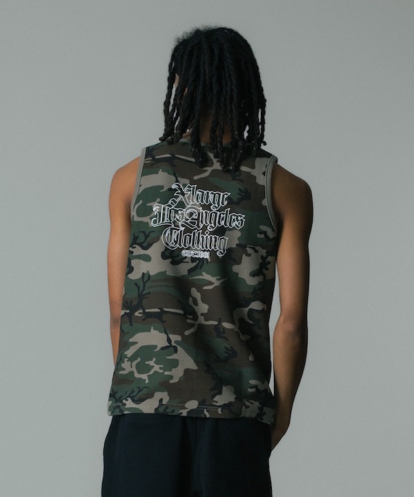 XLARGE �������ȥ�顼�� OLD ENGLISH WAFFLE TANK TOP