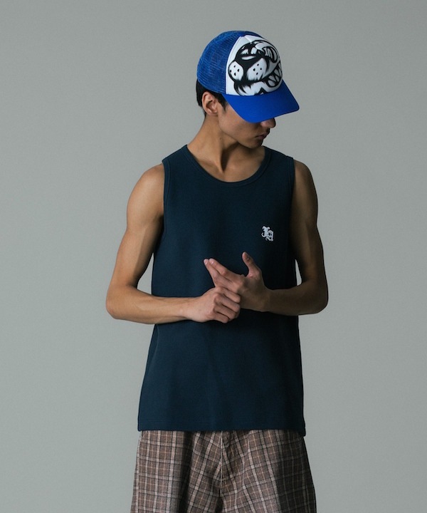 XLARGE �������ȥ�顼�� OLD ENGLISH WAFFLE TANK TOP