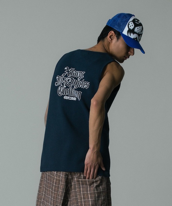 XLARGE �������ȥ�顼�� OLD ENGLISH WAFFLE TANK TOP