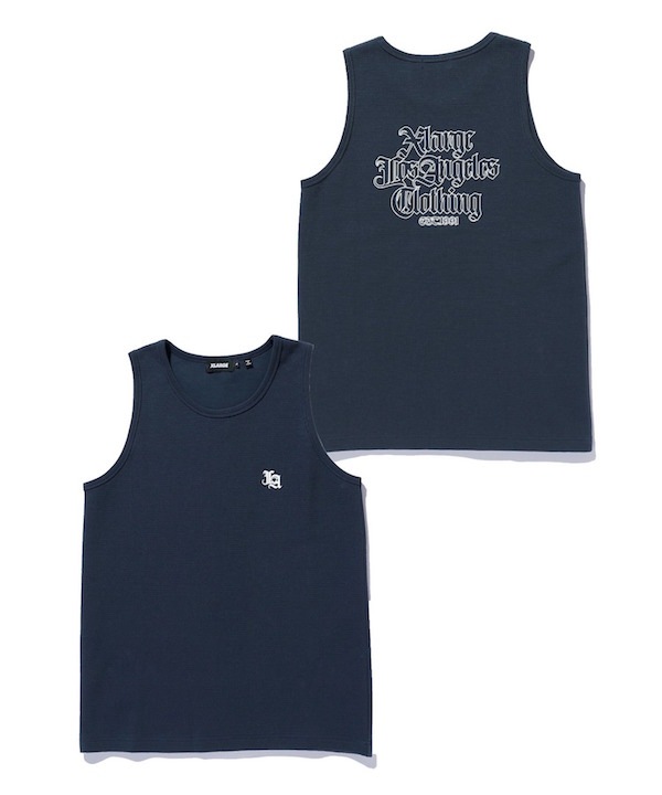 XLARGE �������ȥ�顼�� OLD ENGLISH WAFFLE TANK TOP