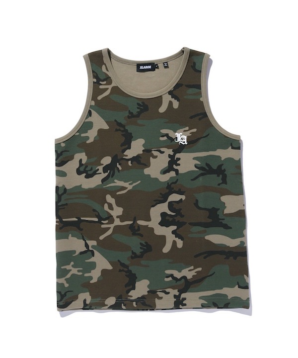 XLARGE �������ȥ�顼�� OLD ENGLISH WAFFLE TANK TOP