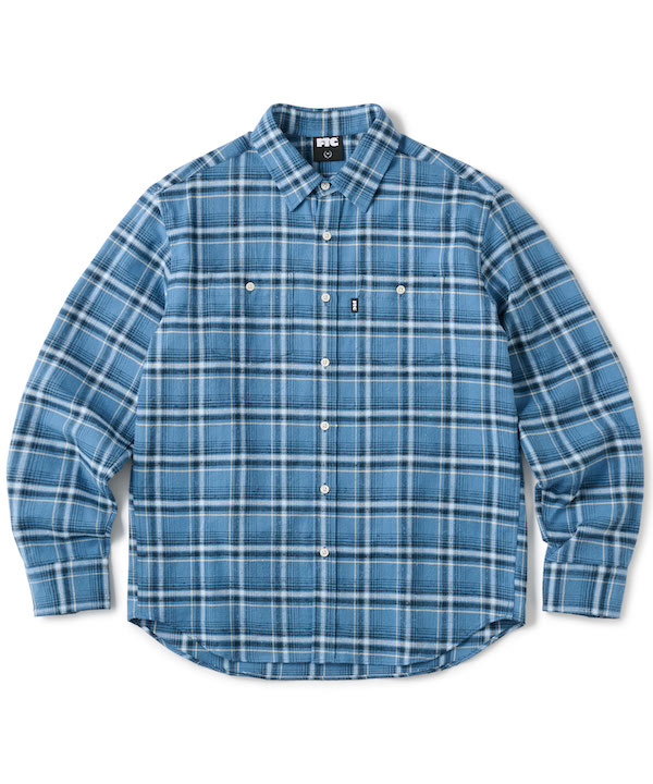 FTC եƥ BRUSHED PLAID NEL SHIRT