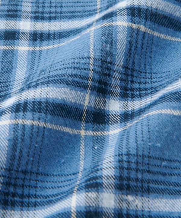 FTC եƥ BRUSHED PLAID NEL SHIRT