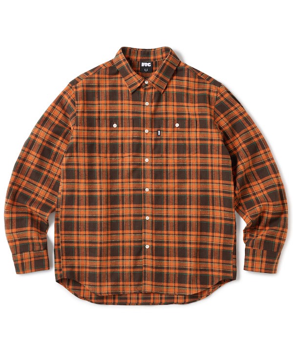 FTC եƥ BRUSHED PLAID NEL SHIRT