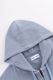 WOKE EDGE �����������å� Washed Thermal Zip Hoodie