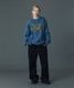 XLARGE �������ȥ�顼�� EMBROIDERED BLEACHED CREWNECK SWEATSHIRT