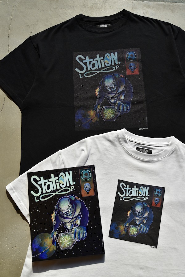 WHATZIS ��åȥ��� YOUBOB Station Loop Tee