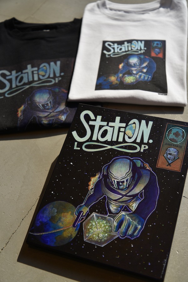 WHATZIS ��åȥ��� YOUBOB Station Loop Tee