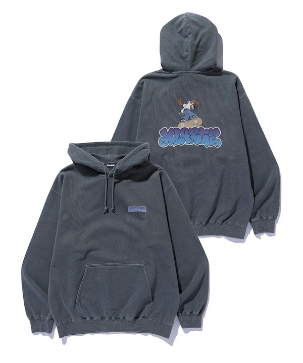 XLARGE �������ȥ�顼�� PIGMENT SKATE KID HOODED SWT