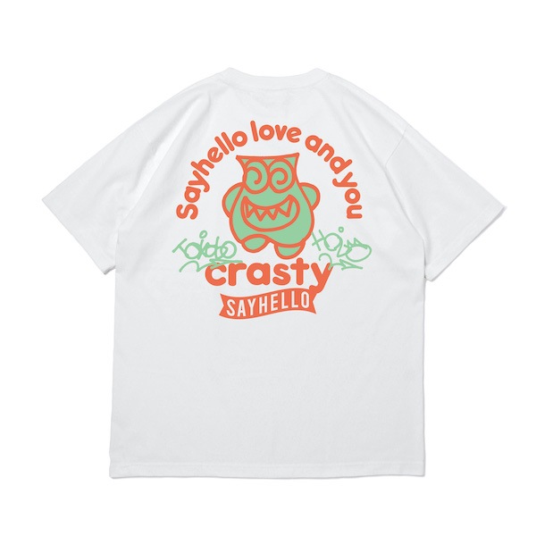 SAYHELLO �����ϥ��� Crasty On Logo S/S Tee