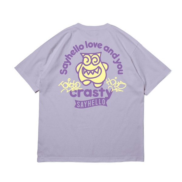 SAYHELLO �����ϥ��� Crasty On Logo S/S Tee
