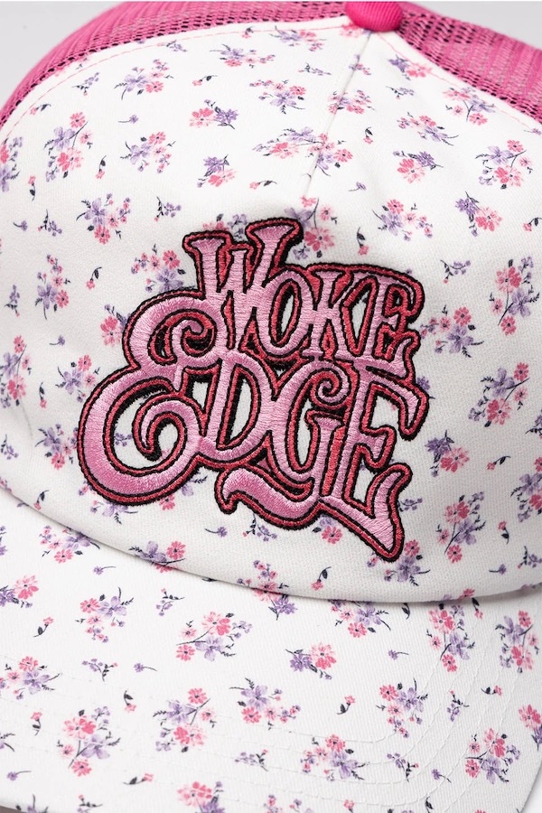 WOKE EDGE �����������å� Flower Mesh Cap